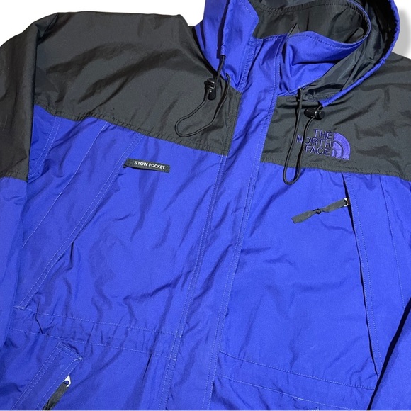 Vintage 90s The North Face Shell Jacket SIZE:L - Picture 3 of 5